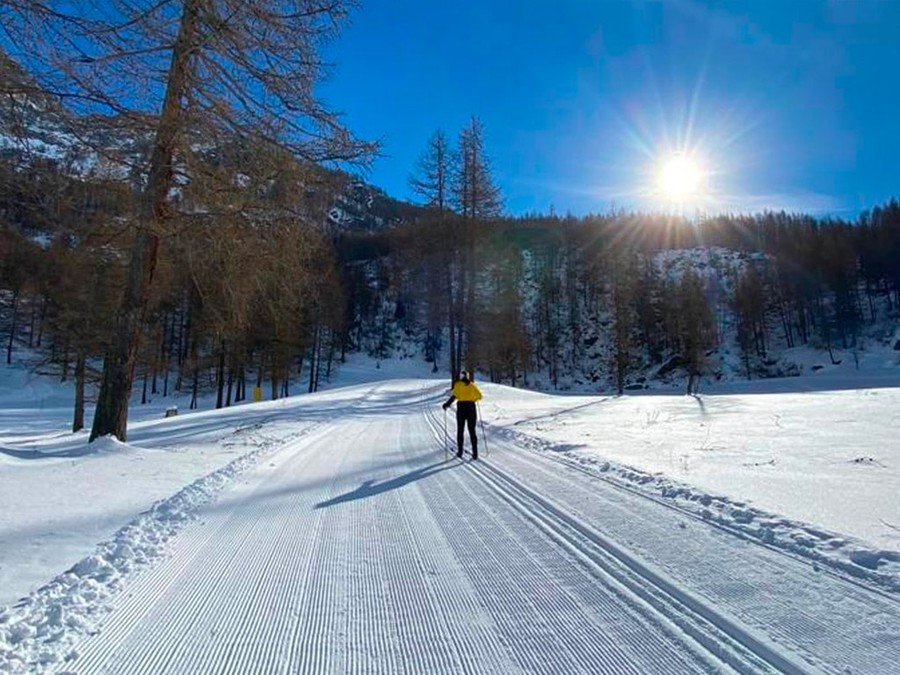 A Breuil-Cervinia è aperto da oggi l’anello di fondo