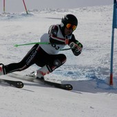 Riccardo Parini in gara (foto di repertorio)