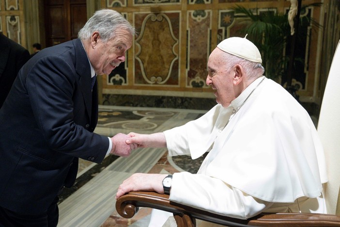 Delegazione di Fondazione Comunitaria ricevuta da Papa Francesco