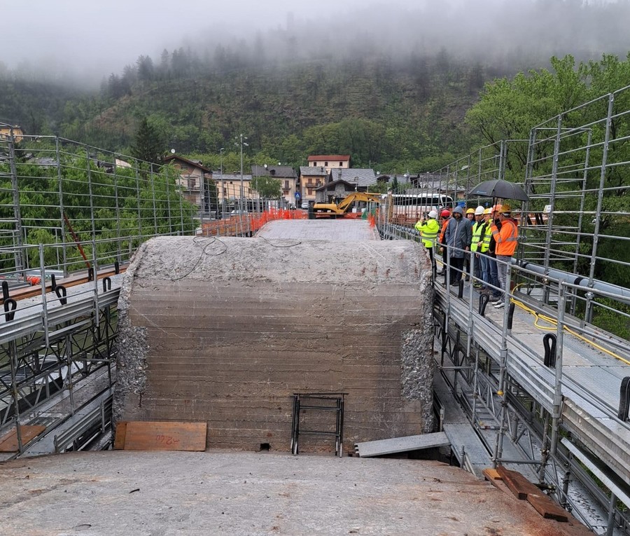 Charvensod, primi interventi migliorativi al ponte di Pont Suaz