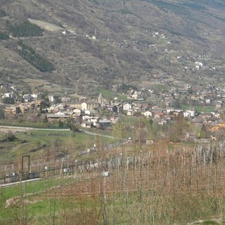 Sarre, chiusa per frana la strada panoramica di Chesallet