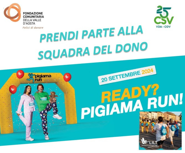 Torna puntuale il Pigiama Run solidale della LILT