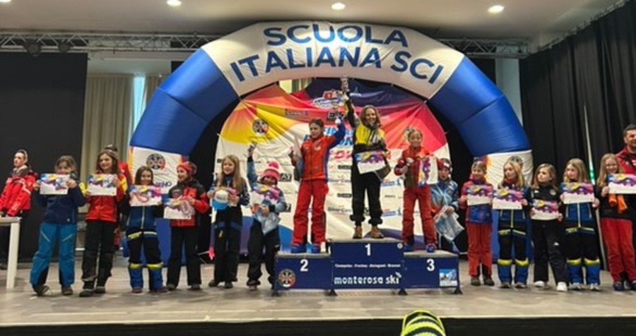 Oltre 850 Pulcini sono scesi in pista a Champoluc per il Giovanissimi