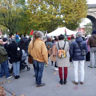 Aosta, in piazza per la 'Palestina libera'