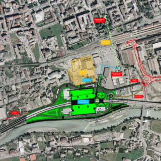 Aosta, è già in Comune uno studio di fattibilità per rivoluzionare la Porta Sud