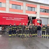 Alluvione a Bologna, Vigili del fuoco valdostani impegnati senza sosta