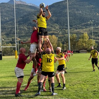 Rugby: buonissima la prima di B per lo Stade Valdotain