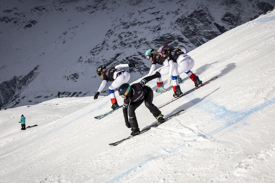 Training di snowboard (photo credit Pierre Lucianaz)