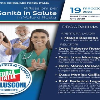 Ad Aosta un convegno sulla 'salute' della sanità valdostana'