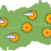 Si alterna tra sole e nuvole il fine settimana