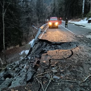 Potrebbe riaprire per l'Epifania la strada di La Thuile chiusa per frana