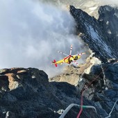 Alpinista caduto lungo la via normale italiana al Cervino