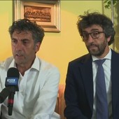 Marco Sorbara insieme al fratello avvocato Sandro, che lo assiste nel processo