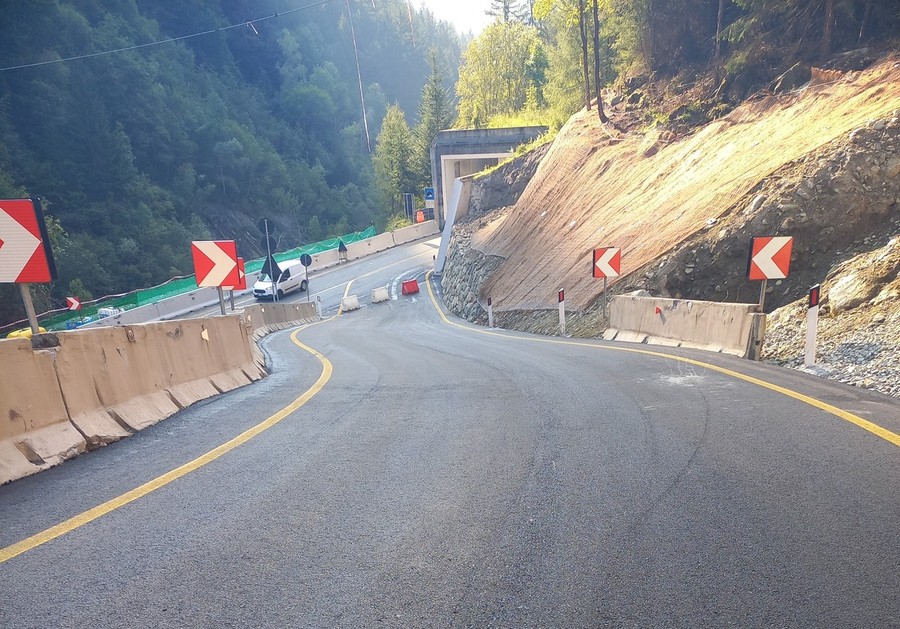 Strada regionale per Cogne, da domani agibile anche la variante