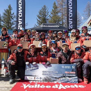 Sci: I piemontesi del club Sestriere vincono il Memorial Fosson 2023