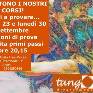 Aosta, a lezioni di tango con i maestri 'top' di TangOltre