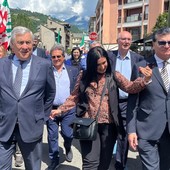 Tajani ad Aosta ricorda la tragica fine di Jean Daniel Pession ed Elisa Arlian