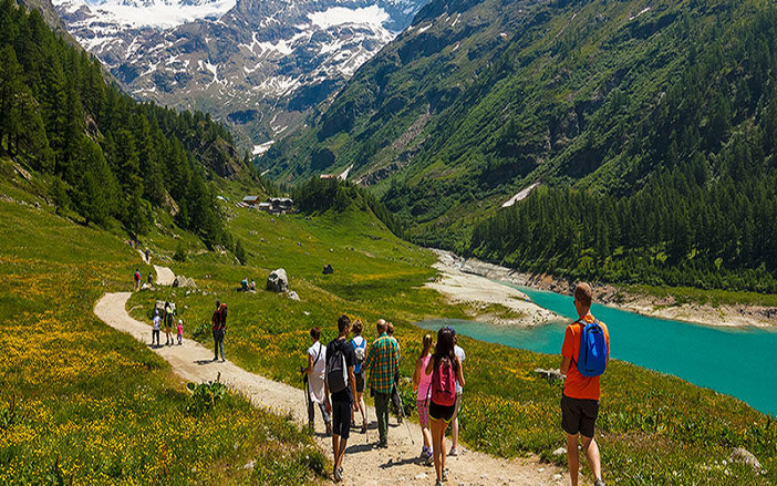 Luglio 2022 mese 'record' per le presenze turistiche in Valle d'Aosta