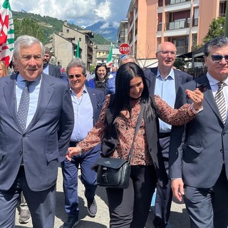 Tajani ad Aosta ricorda la tragica fine di Jean Daniel Pession ed Elisa Arlian