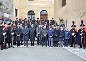 Ad Aosta celebrate dai carabinieri Virgo Fidelis, battaglia di Quilcaber e Giornata dell'Orfano