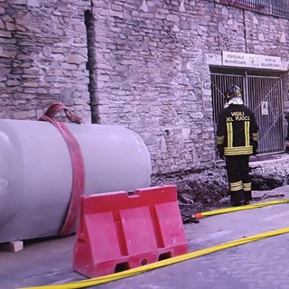 Bloccata dai Vigili del fuoco fuga di gas vicino all'ospedale Beauregard