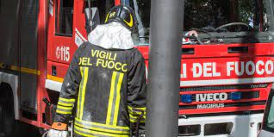 Incendio nel caminetto di una baita a Courmayeur