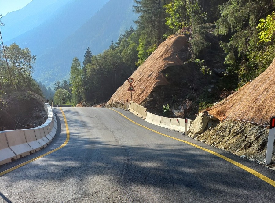 Modifiche alla circolazione lungo la strada regionale di Cogne