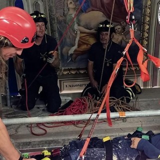 In salvo operaio infortunatosi su un'impalcatura a Torgnon